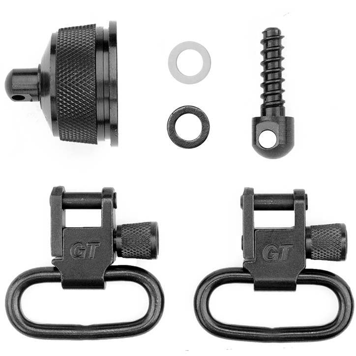 Grovtec Shotgun Magazine Cap Sling Swivel Set for Mossberg Model 500 Shotguns