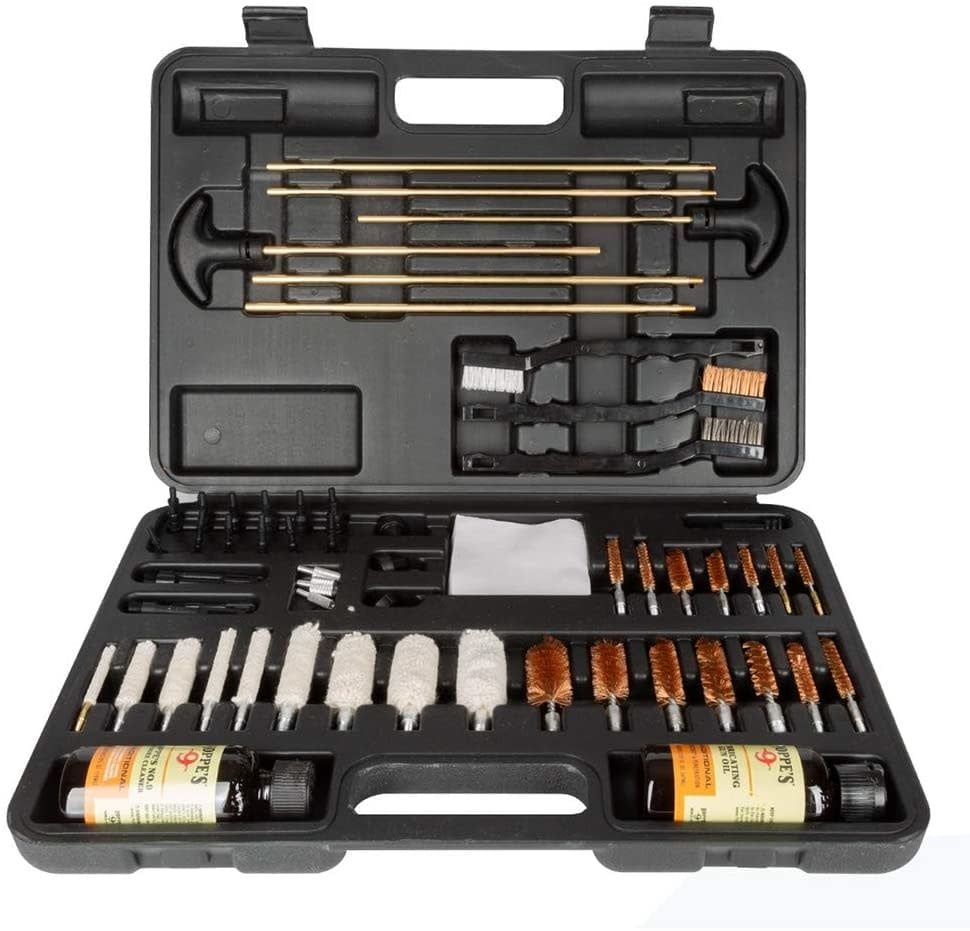 Hoppe&#39;s 62 Piece Universal Hard Case Cleaning Kit