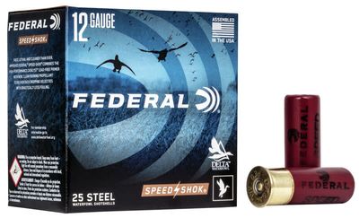 Federal 12 Gauge 2 3/4&quot; 1 1/8Oz #3 Steel Shot