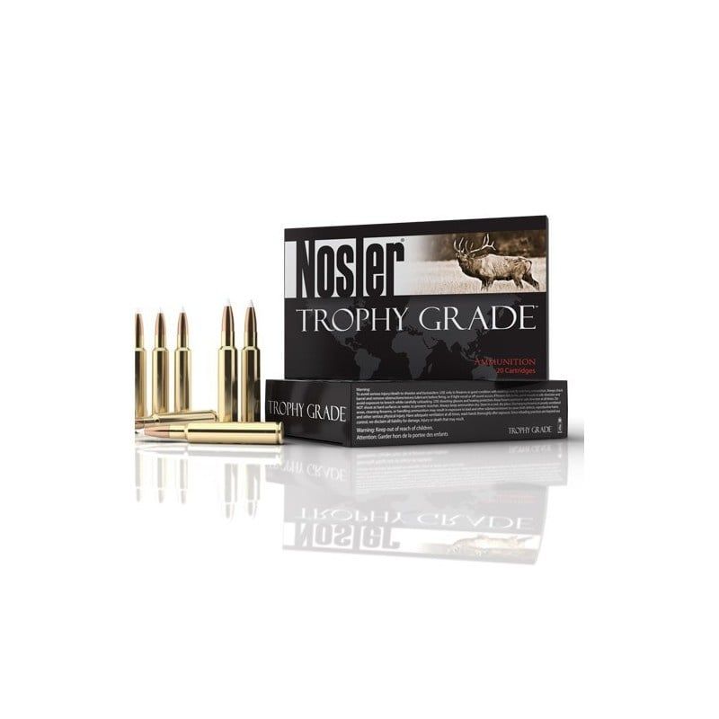 Nosler Trophy Grade 338 Lapua Magnum, 300 Grain, AccuBond