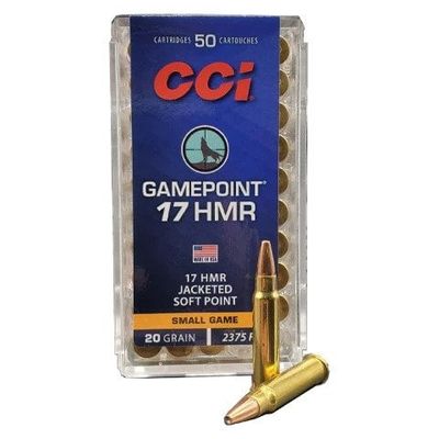 CCI 17 HMR 20 Grain FMJ