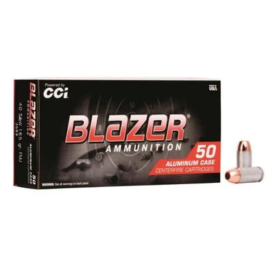 CCI 40 S&amp;W 165 Grain TMJ Blazer