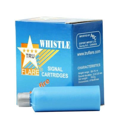 Tru Flare Pen Launcher Whistles 6/Pack
