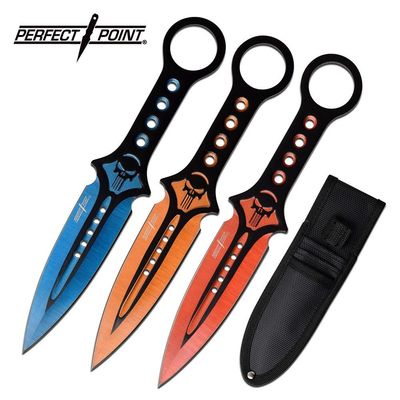Perfect Point 3 Piece Throwing Knives 7.5&quot;