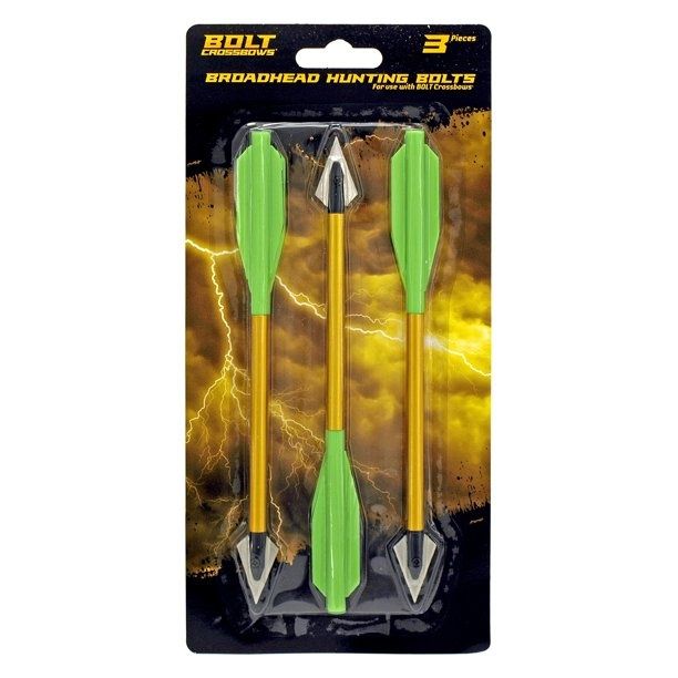 Bolt Crossbows Hunting Bolts, 3/Pack