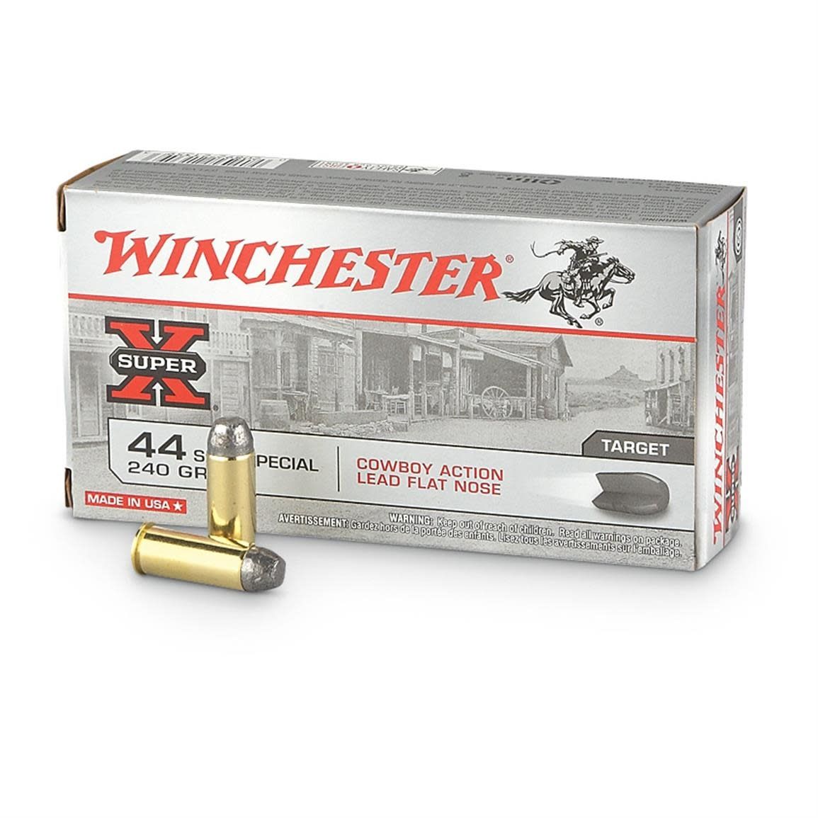 Winchester 44 S&amp;W Special 240 Grain CP