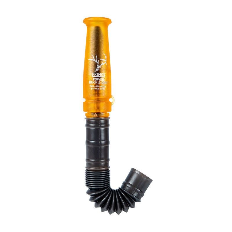 Primos Power Buck/Doe Grunt &amp; Bleat Deer Call with Built-In Compass