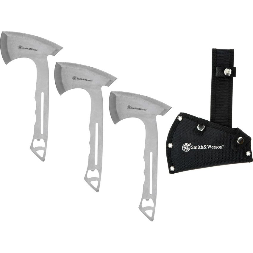 Smith &amp; Wesson Hawkeye Throwing Axes 3/Pack