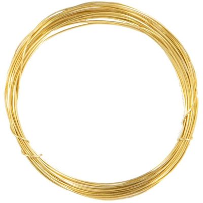 Allen Brass Snare Wire 20ft 22 gauge