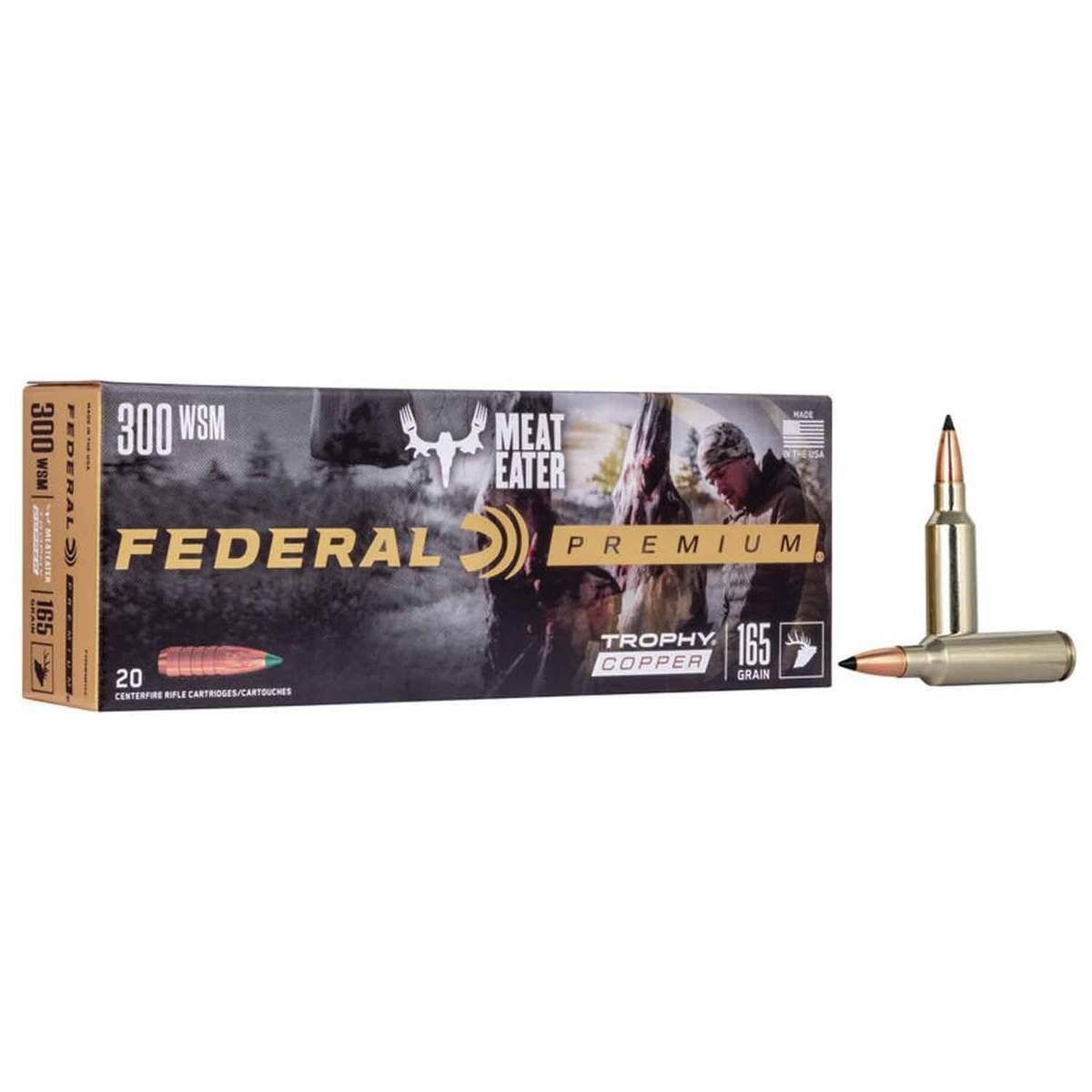 Federal Premium 300 WSM 165 Grain Trophy Copper