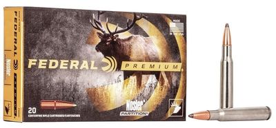 Federal 30-06 Springfield 165 Grain Nosler Partition