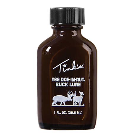 Tink&#39;s® #69 Doe-In-Rut® Synthetic Urine Classic Glass, 1 oz.