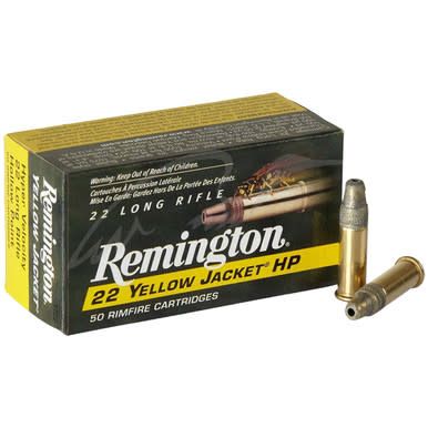 Remington 22 LR Yellow Jacket, Box of 50