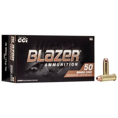 CCI 38 Special 125 Grain  FMJ