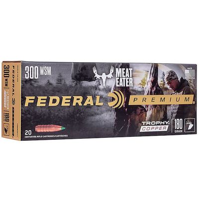 Federal Premium 300 WSM 180 Grain Trophy Copper