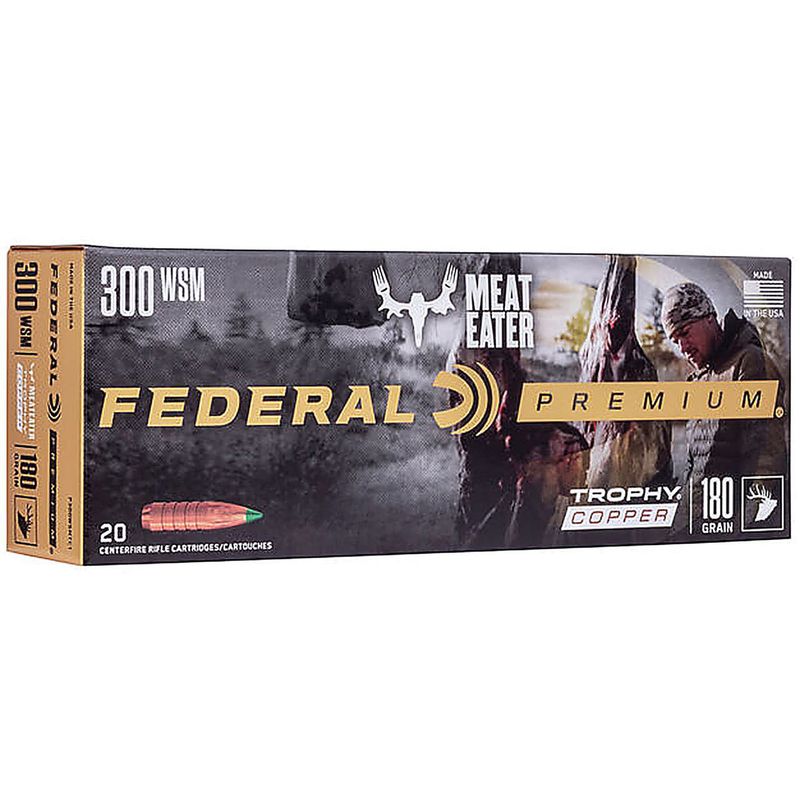 Federal Premium 300 WSM 180 Grain Trophy Copper