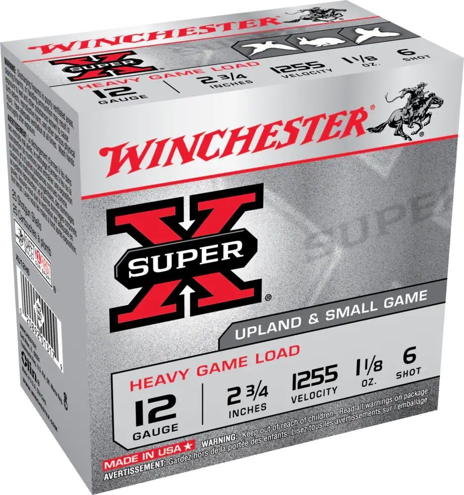 Winchester 12 Gauge 2 3/4&quot; #6 Lead Shot