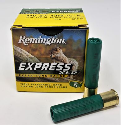 Remington 410 Gauge 2 1/2&quot; 1/2 Oz #4 Lead Shot