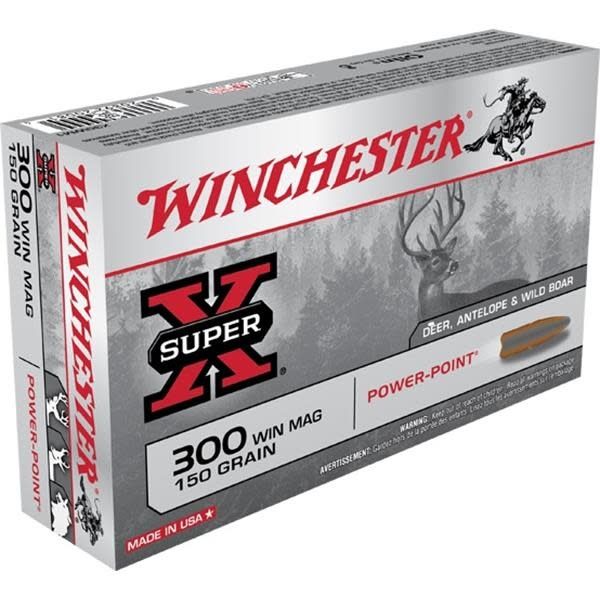 Winchester 300 Winchester Mag 150 Grain Super-X Power-Point