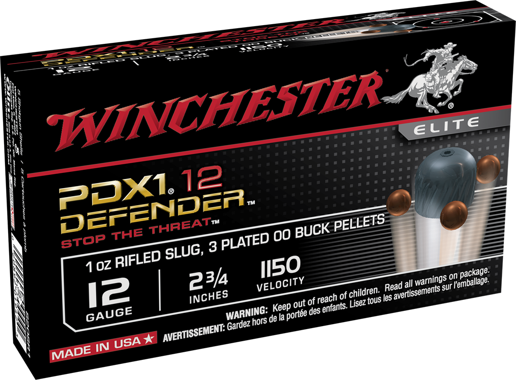 Winchester 12 Gauge 2 3/4&quot; Slug/00 Buckshot Combo Load