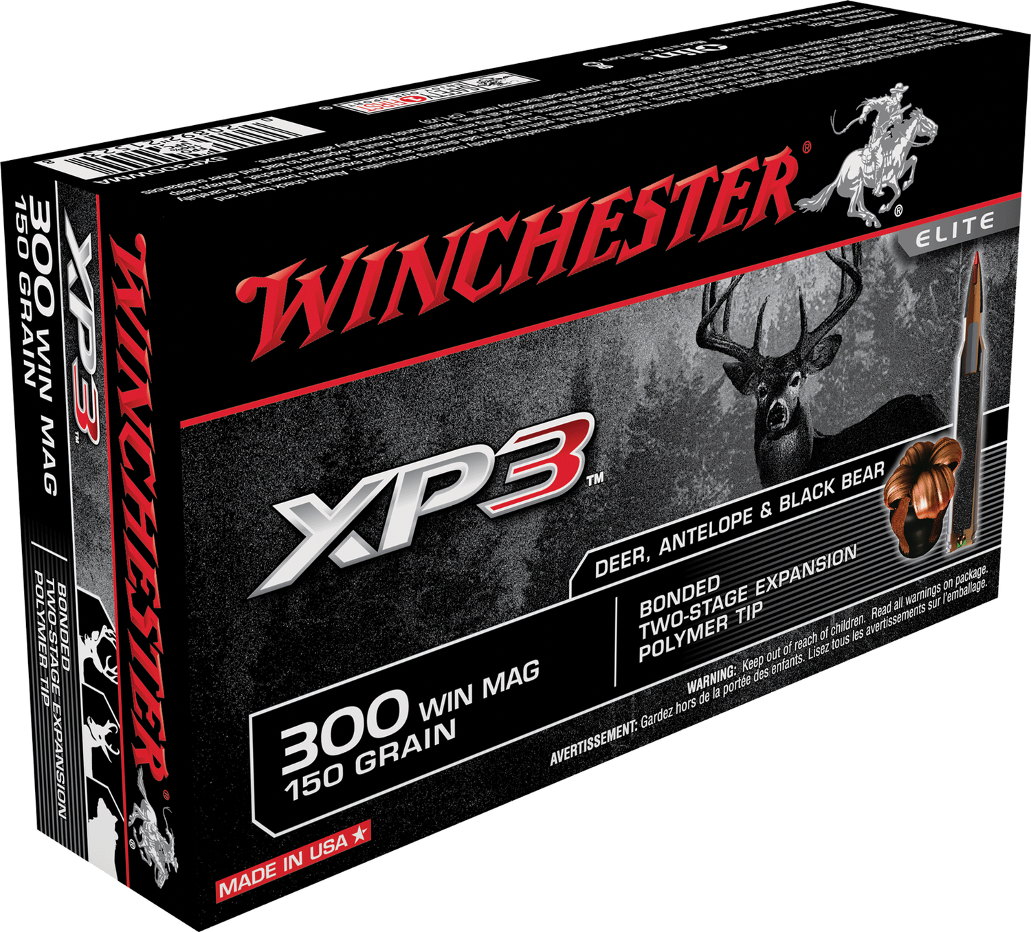 Winchester 300 Win Mag 150 Grain XP Elite