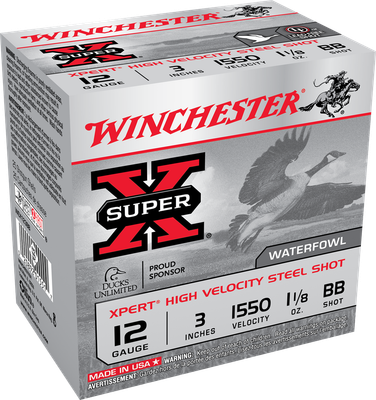 Winchester 12 Gauge 3&quot; 1 1/8 Oz BB Steel Shot