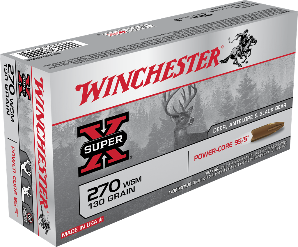 Winchester 270 WSM 130 Grain  Power-Core