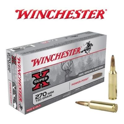 Winchester 270 WSM 150 Grain PP