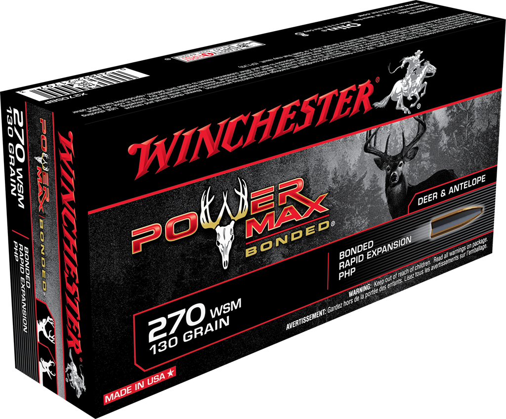 Winchester 270 WSM 130 Grain  PHP