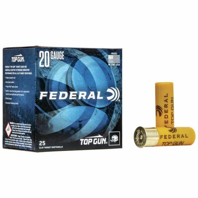 Federal 20 Gauge 2 3/4&quot; 7/8 Oz #8 Lead Shot