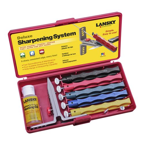Lansky Deluxe 5-Stone Precision Knife Sharpening System