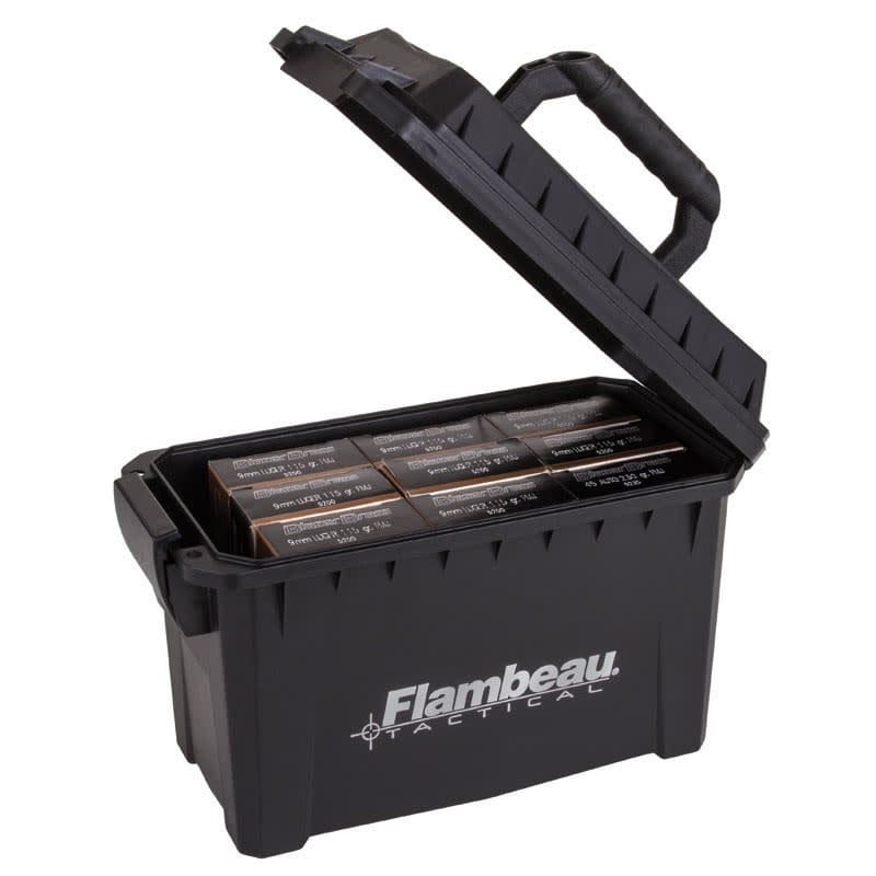 Flambeau Compact Ammo Can Black