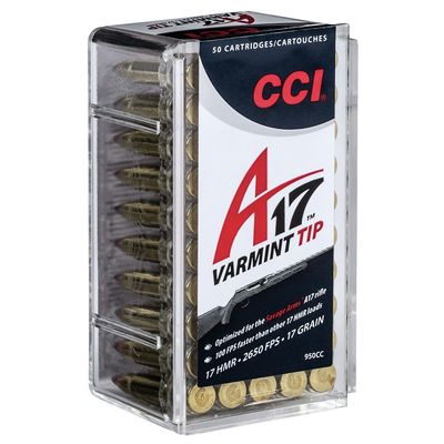 CCI 17 HMR 17 Grain Varmint Tip