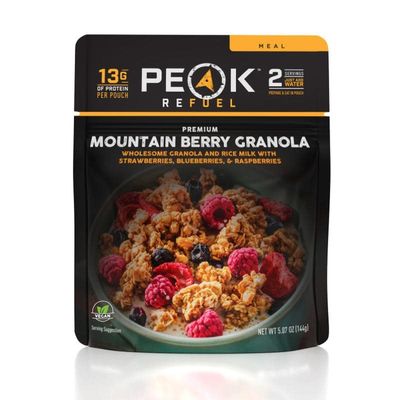 Peak Refuel Mountain Berry Granola (w/Rice Milk) - Pouch