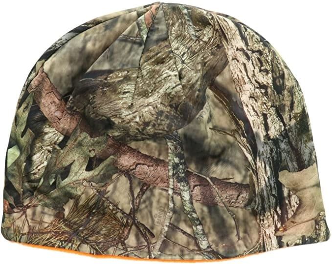 HQ Outfitters Reversible Mossy Oak/Blaze Orange Beanie