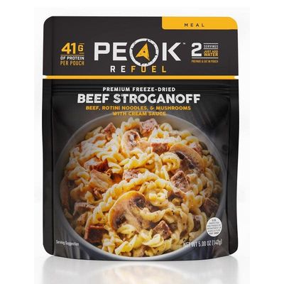 Peak Refuel Beef Stroganoff  - Pouch