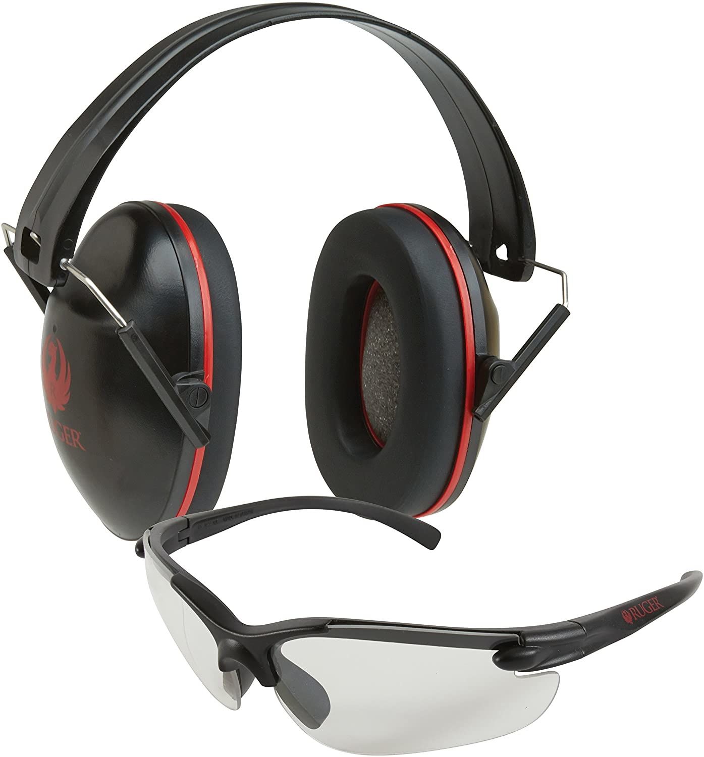 Allen Ruger Pro Class Ear Muff &amp; Shooting Glasses Combo