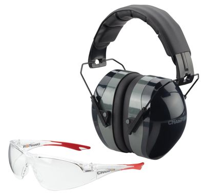 Champion Eyes &amp; Ear Protection Combo Pack