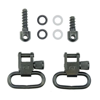 Grovtec 1&quot; Sling Swivels with wood screws Stainless