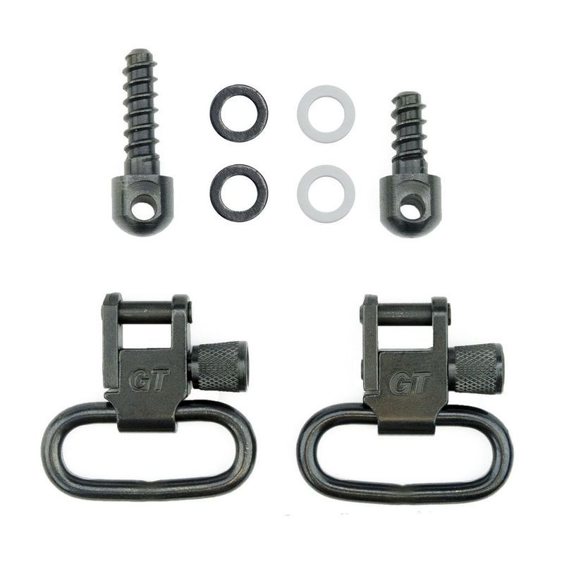 Grovtec 1&quot; Sling Swivels with wood screws Stainless