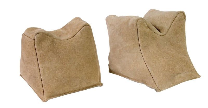 Champion Suede Leather Front &amp; Rear Sand Bags Filled