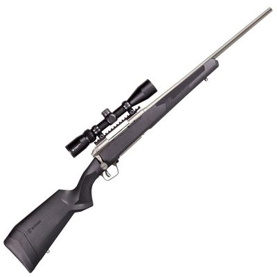 Savage 110 Apex Storm XP Bolt-Action Stainless Rifle with 3-9x40 Crossfire II Scope