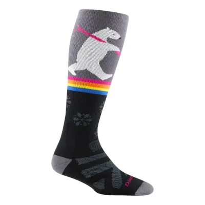 Darn Tough Women&#39;s Edge Thermolite Due North Over-the-Calf Midweight Ski &amp; Snowboard Sock