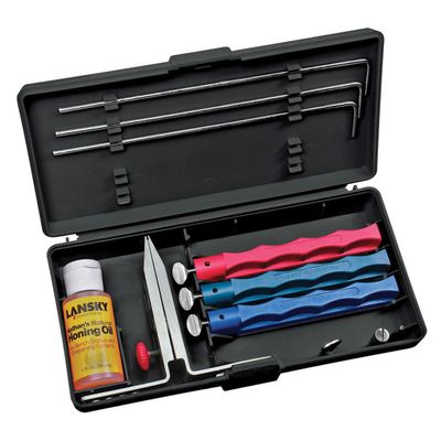 Lansky Standard 3-Stone System Sharpening Kit