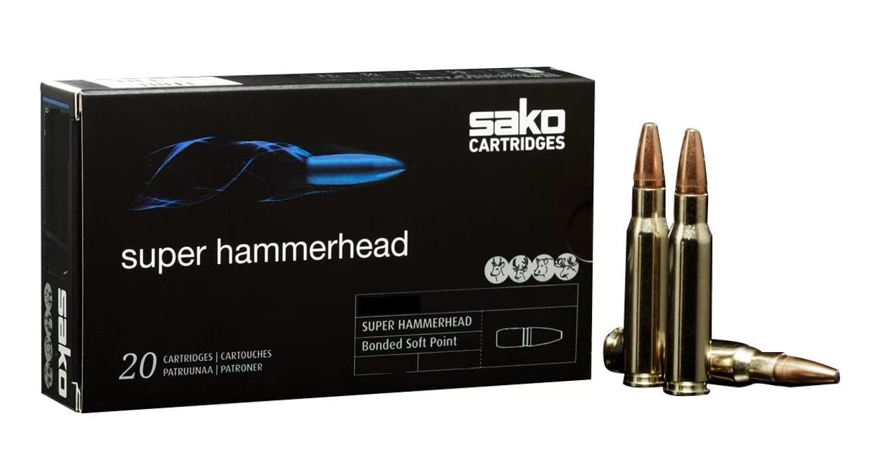 Sako 30-06 Springfield 180 Grain Super Hammerhead Bonded Soft Point Boattail