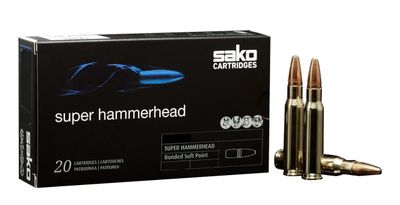 Sako 30-06 Springfield 180 Grain Super Hammerhead Bonded Soft Point Boattail