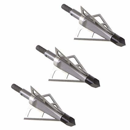 Allen Chisel Point FS Stainless-Steel Crossbow Broadhead 100 Grain 3/Pack