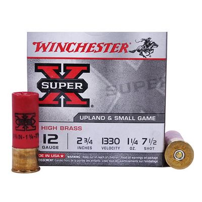 Winchester 12 Gauge 2 3/4&quot; #7.5 Lead Shot