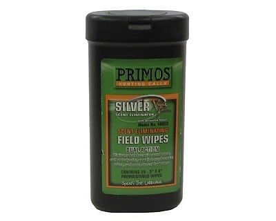 Primos Silver XP Scent Elimination Field Wipes, 20/Pack