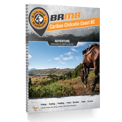 Backroads Mapbooks Cariboo &amp; Chilcotin 6th Edition